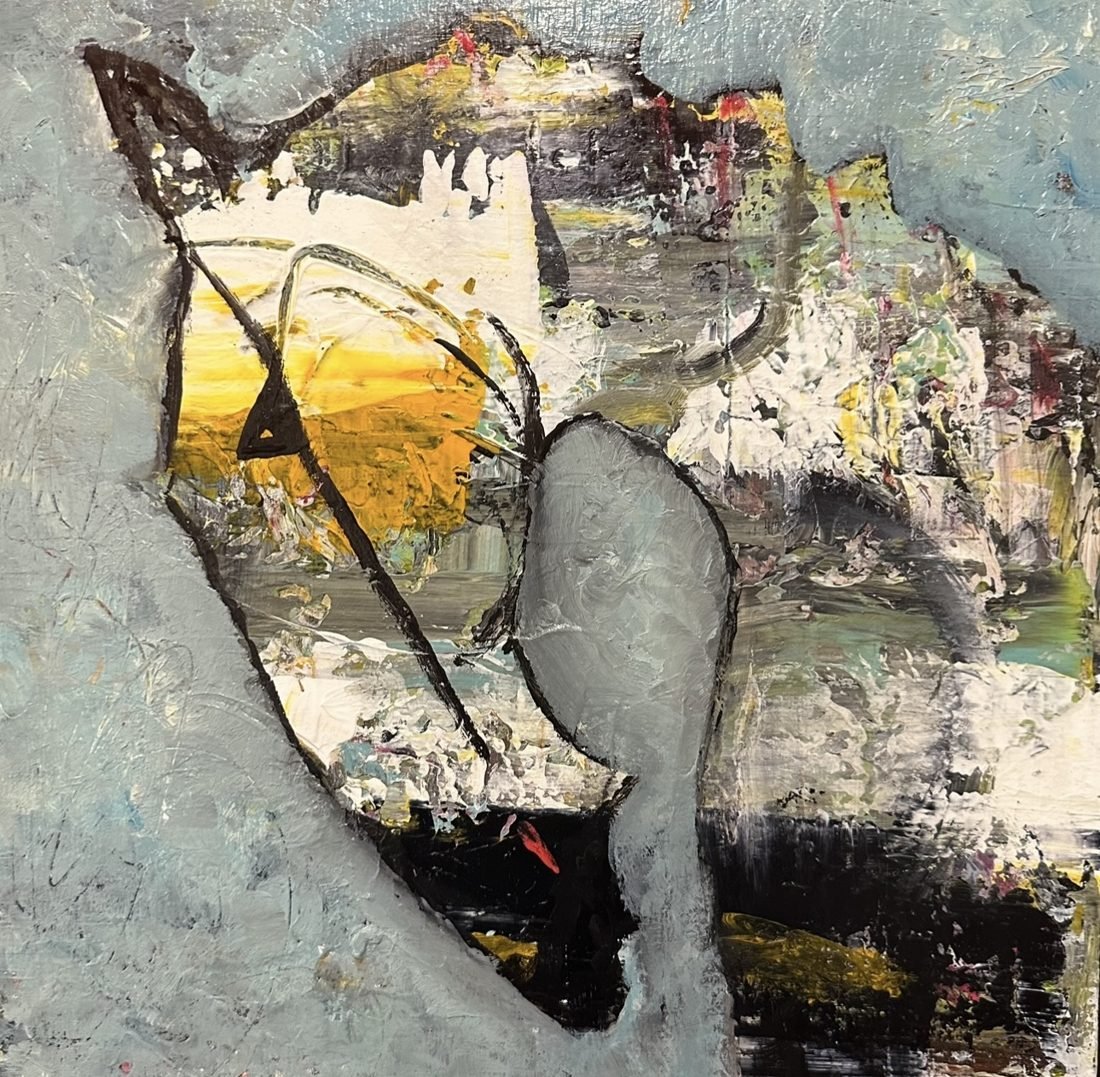 Mixed media collage